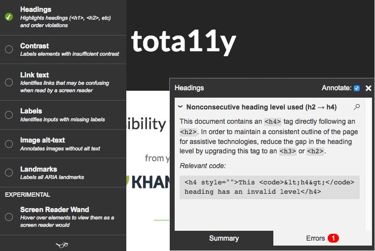 speckyboy's tweet image. Writing HTML with accessibility in mind ow.ly/lvJo307ekQl