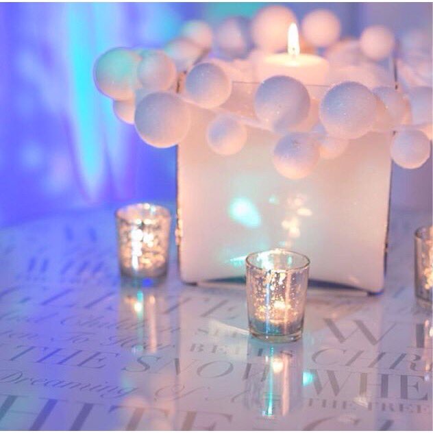 BigBash_Events's tweet image. GLITTERING SNOW
Adding shimmering #candles always adds a nice touch to #tabletop designs. #Eventstyling … instagram.com/p/BN7Y_RzBOm3/