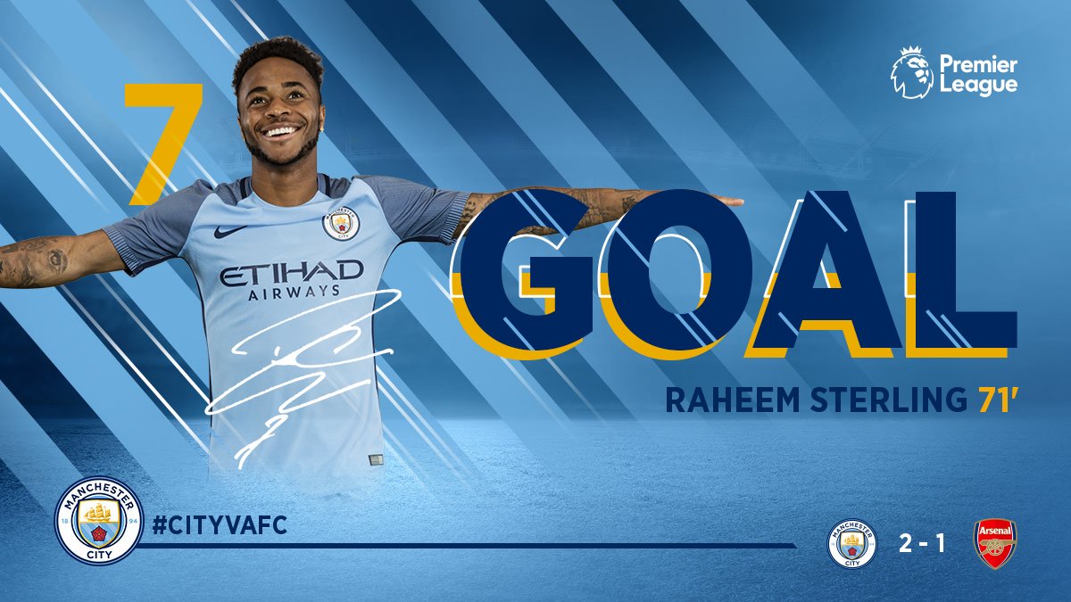 ManCity's tweet photo. BANG!!!! https://t.co/t9Y9mJp7xf