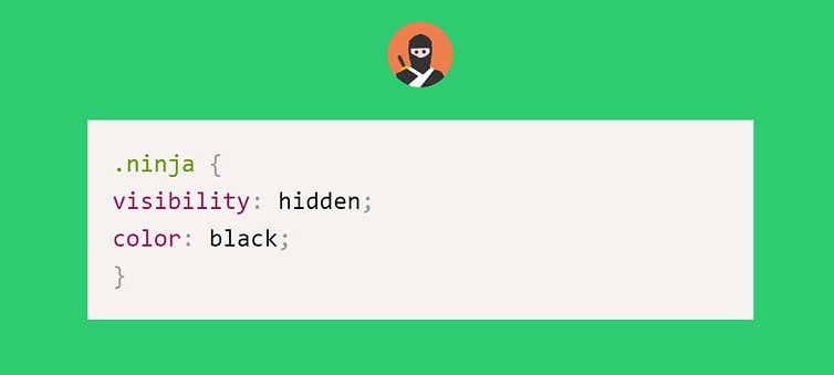 webdesignledger's tweet image. For your #stealth #webdesign - #Ninja #CSS