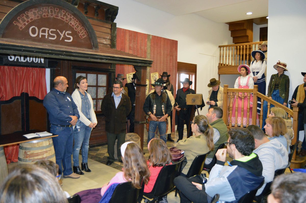 MuseosdeAlmeria's tweet photo. La Casa del #Cine se llena de drones y actores del Western en las Jornadas 'Con más Futuro' de Cine y Tecnología https://t.co/KVU7QaA3Fi https://t.co/nWAX6h2M0U