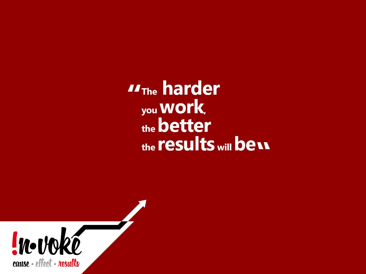 InvokeUS's tweet image. So, it’s up to you to have quality results!