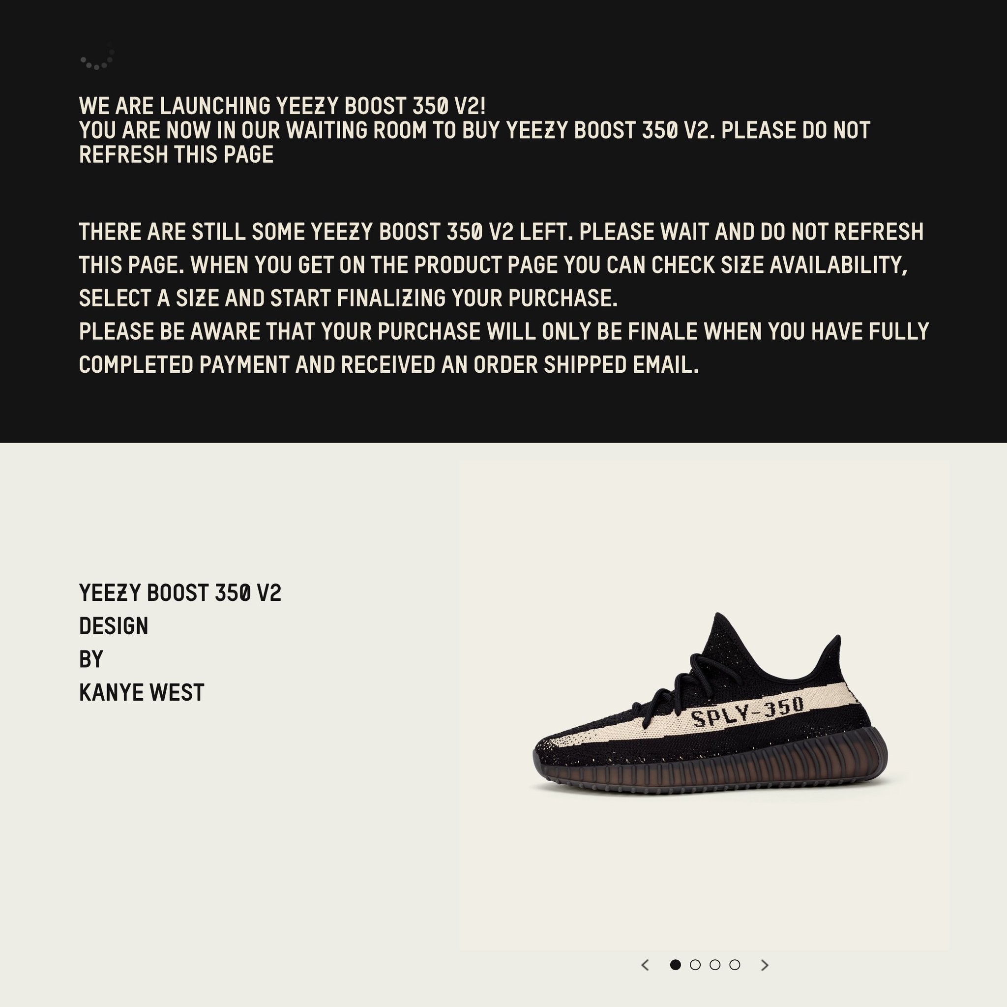 adidas online queue