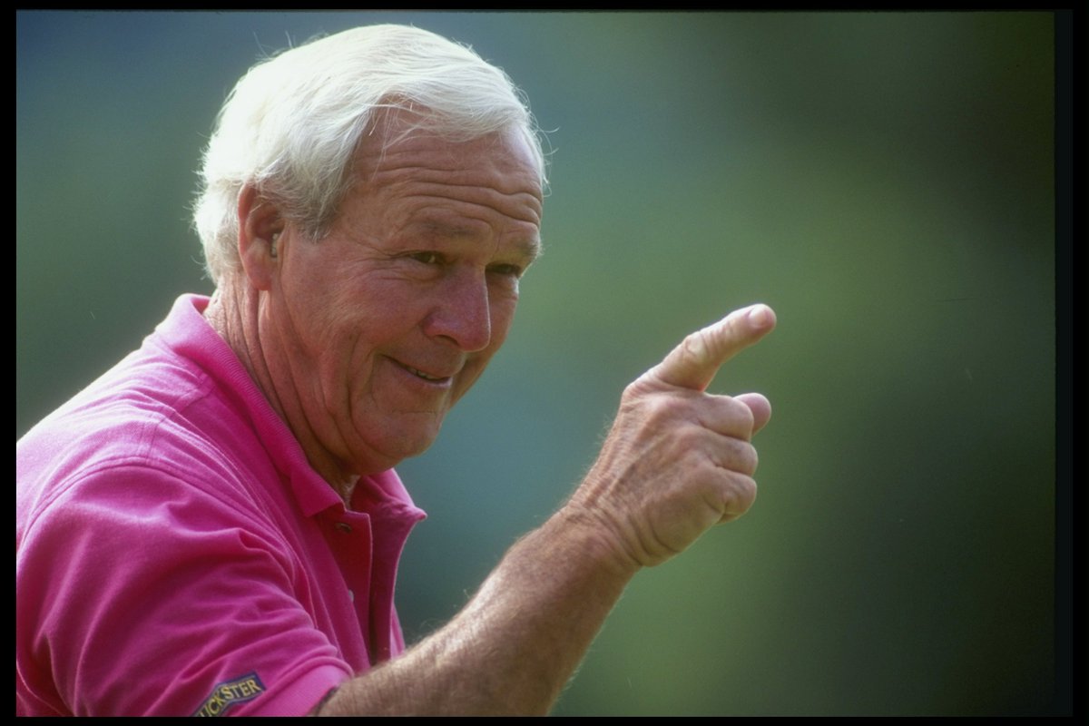 PGATour's tweet photo. “I have a tip that can take five strokes off anyone’s game: It’s called an eraser.”

-- Arnold Palmer https://t.co/Z1Qvt9ngf7