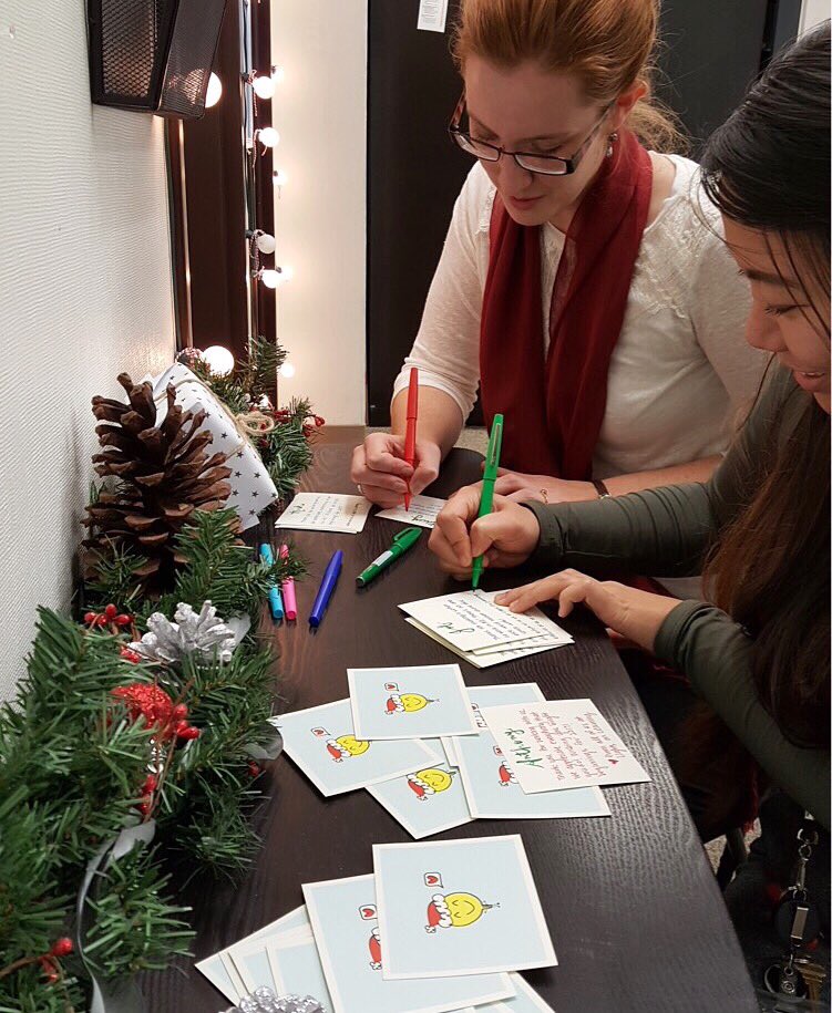 Work culture and Christmas cheer is looking strong at💡<a href="/LOLtutoring/">Lights On Learning</a>.❄️#customdesign #spreadlove #christmascheer