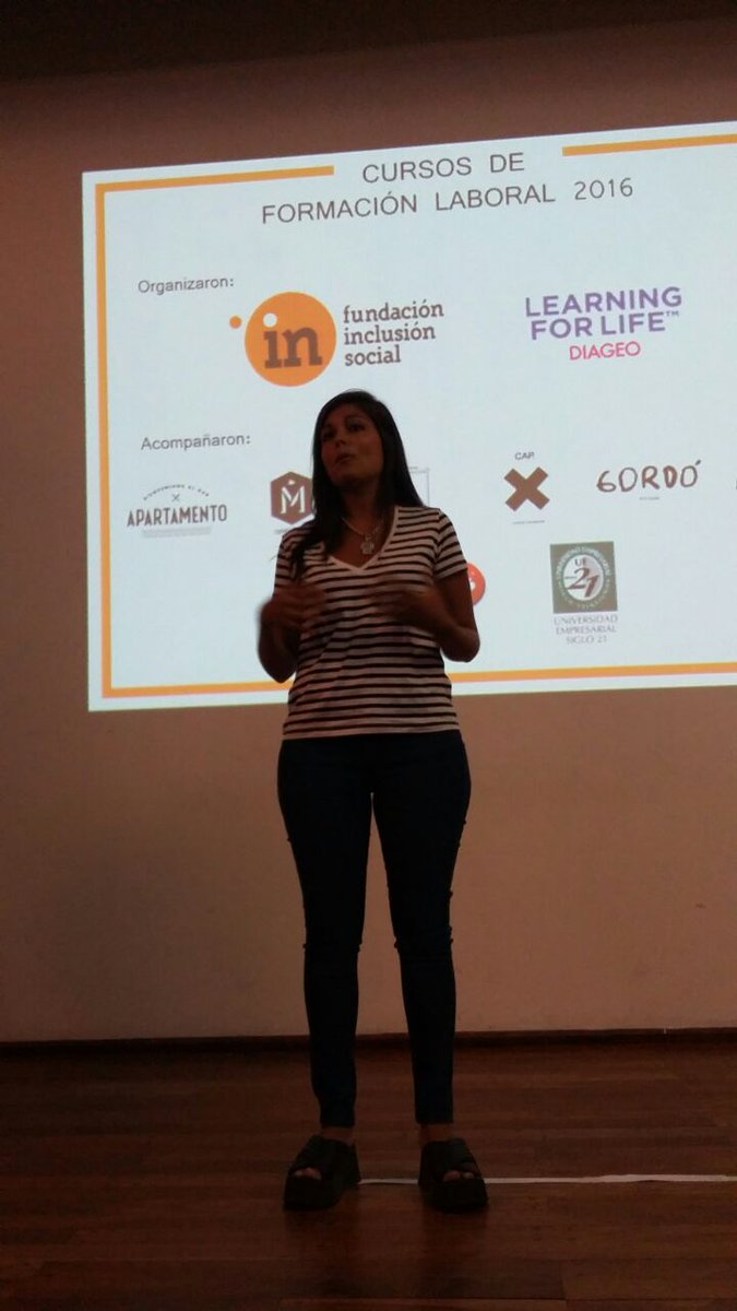 FundacionIN_'s tweet photo. "Quiero agradecer a las instituciones que nos acompañaron. Que lindo es trabajar con gente tan capacitada y predispuesta" #CierreCursos https://t.co/QNF6pGgXqm