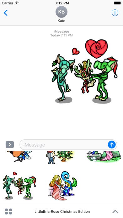 Enjoy the #Holidays with our #Christmas #Stickers for #iMessage!
Inside #LittleBriarRose game and → itunes.apple.com/app/little-bri… #indiegame #ios