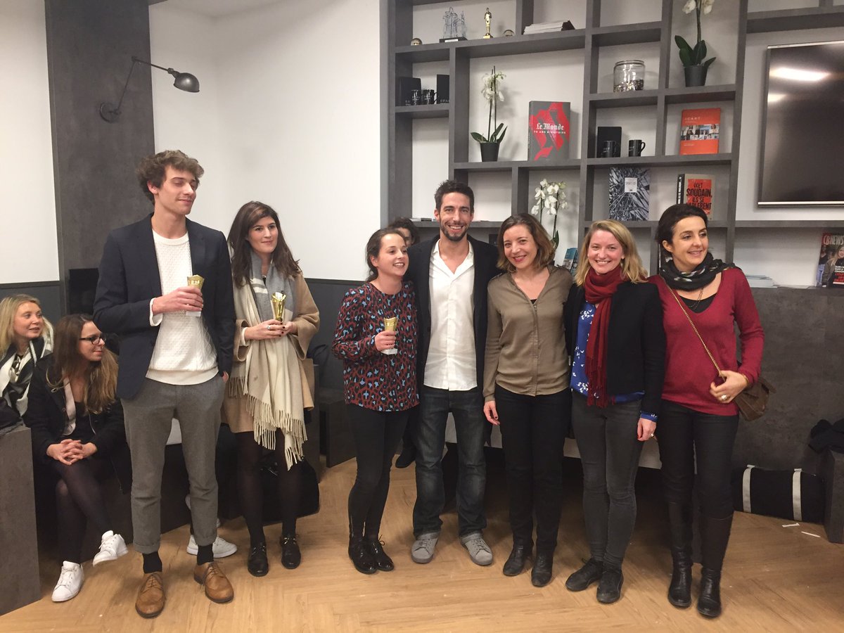 EFAP_'s tweet photo. 🏆🏆🏆 bravo @e_nfluence @8VoicesAgency &amp; l'agence #tomorrow - nos 3 lauréats de la #digitalbattle #efap #icart https://t.co/v3YlTJMPuc
