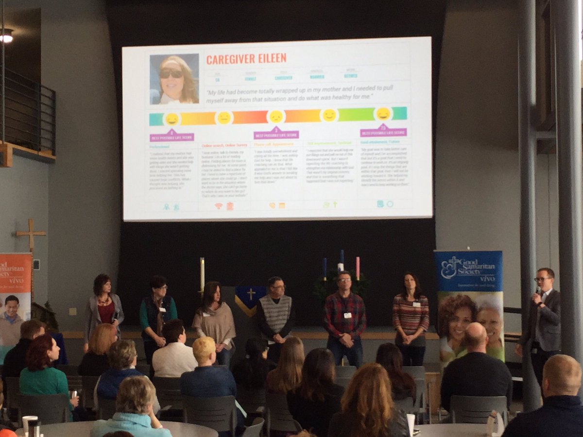 ChadKBrower's tweet photo. Multiple teams @goodsam coming together to improve the well-being of family caregivers. #GSSWay https://t.co/Oxpq8z5eQw