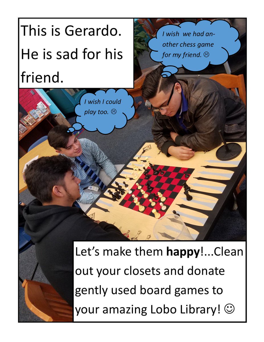 chsLOBOlibrary's tweet image. &apos;Tis the season for giving! 🙄 Support your #lobolibrary! #wearechavez #onlyatchavez #loboliteracy #read 📚 #book #booknerd 🤓 #lobosunite ✊