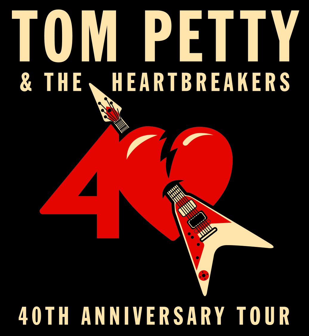 tompetty's tweet image. Tickets for Tom &amp;amp; The Heartbreakers' 40th Anniversary Tour are on-sale now! More info on tickets &amp;amp; premium packages: TomPetty.com/tour