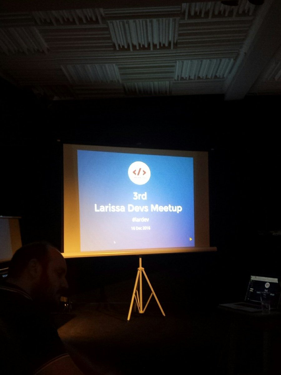 DjDim's tweet image. 3d larisa developers meetup #lardev