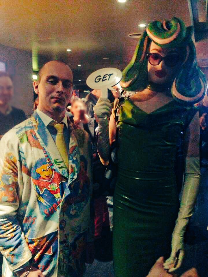 The fabulous <a href="/Pandemonia/">Pandemonia</a> at last nights film premiere of #battleofsoho at <a href="/CurzonCinemas/">Curzon</a> in #Soho #london