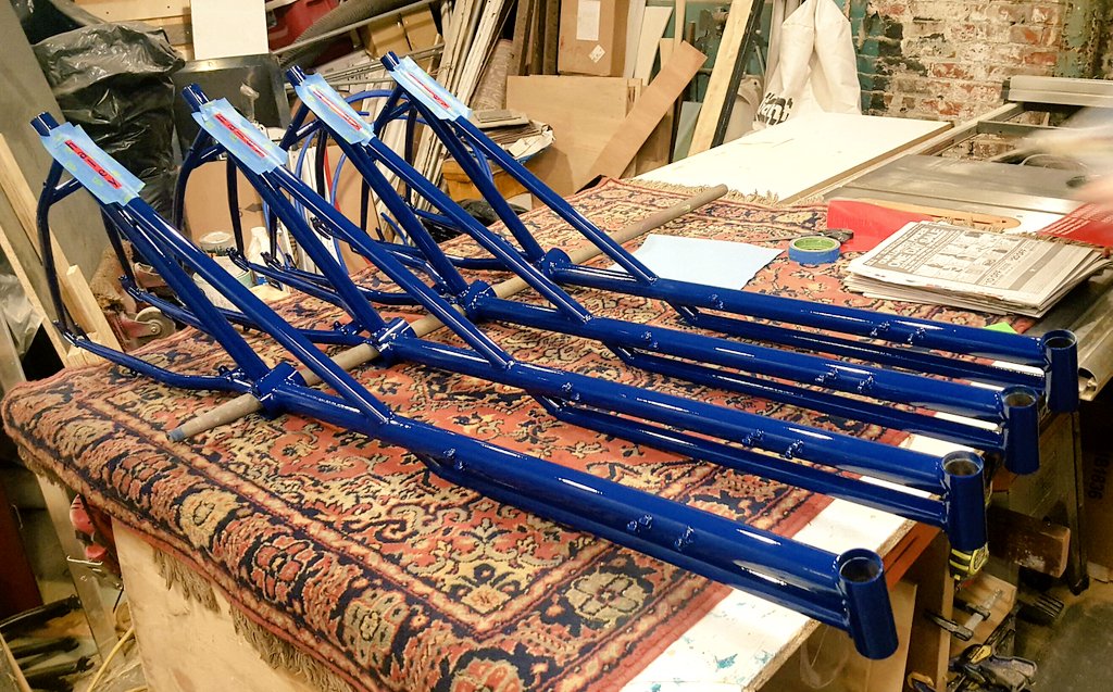 #custom #welded #bikeframes ✌ #coffeebike #rumors #haleytrikes #workshop #cargobikes