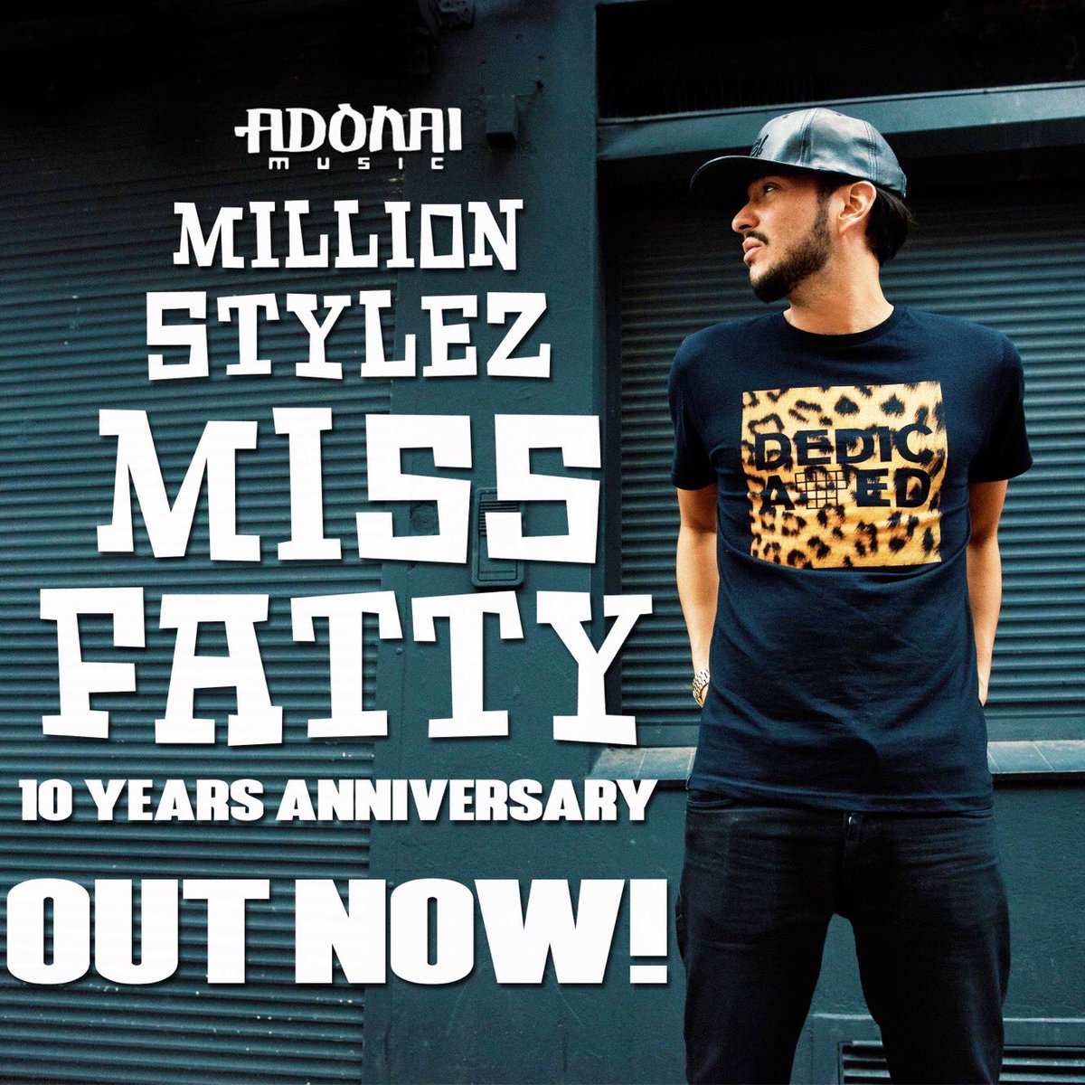 MillionStylez_'s tweet photo. Miss Fatty is now OUT and ABOUT on all musical platforms! #MISSFATTY #10YearsAnniversary #adonaimusic #JAHLiVE https://t.co/n0JgCBW7mz
