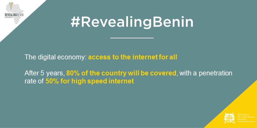 RevealingBenin's tweet photo. #PresidentTalon will make digital technology a critical part of economic growth, social inclusion & promotion of democracy https://t.co/Oxz2YMwESU