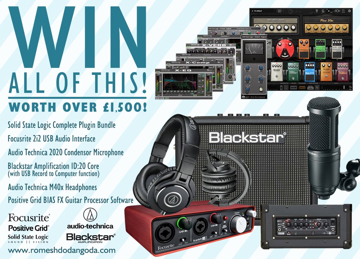 Want all this gear (worth over £1500) for FREE?! To win it all, simply RT this post and I will pick a winner by Christmas!! X