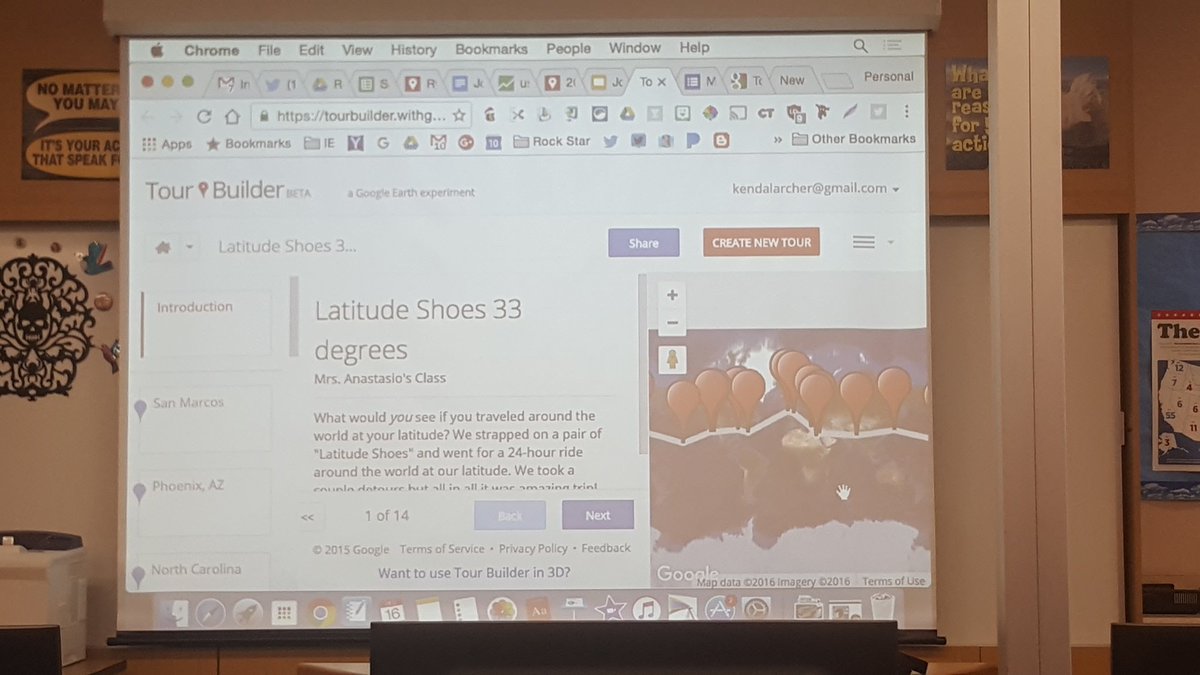 MaryWin81111's tweet photo. Learning how to build a tour! #imadethesamemistake #imastudentwhoskipsdirections #reallygreattool
#sjusdcue
#cuerockstar https://t.co/fCGEpIuN5i