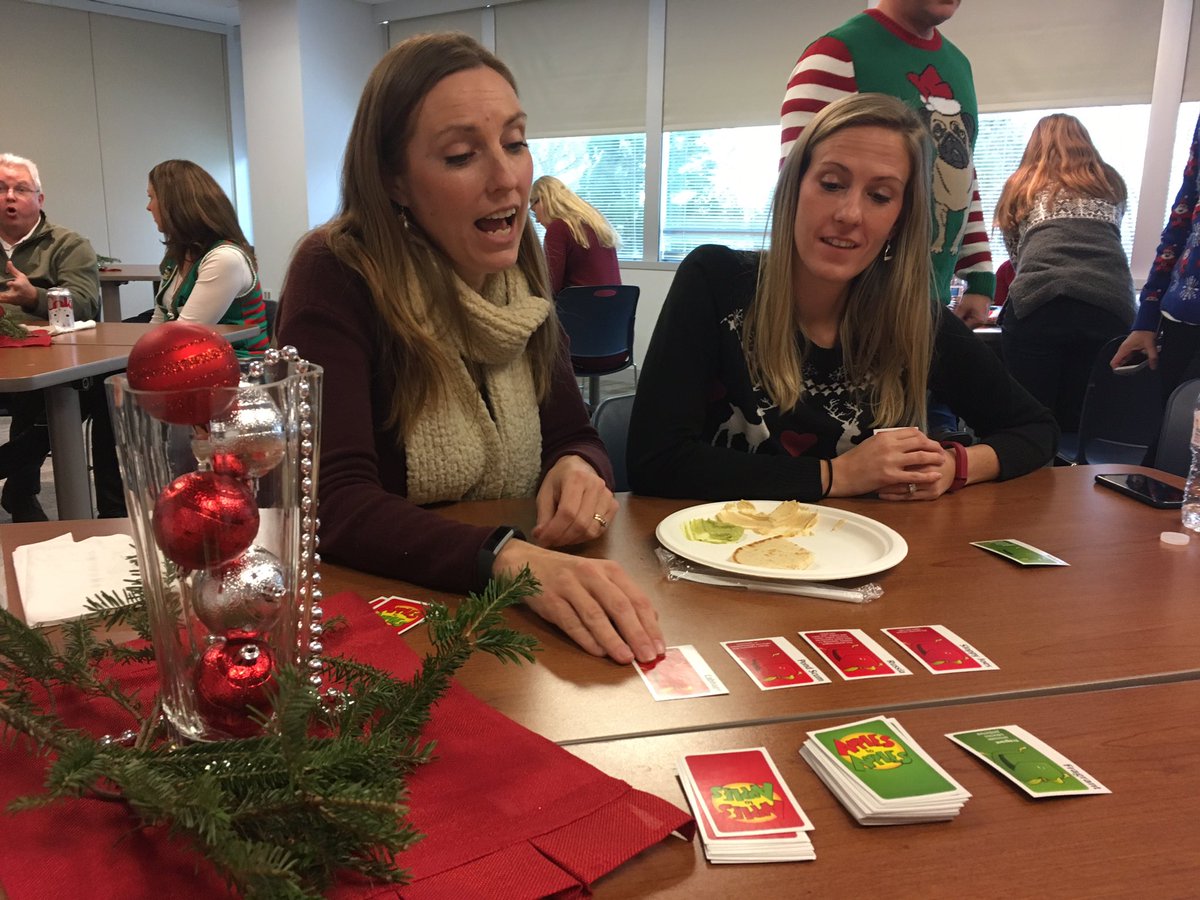 SaraKugler's tweet photo. Office Party #itsgettingcompetitive @jdcampbell128 @ahgreene81b @elisateaches https://t.co/TiG3RQG8va