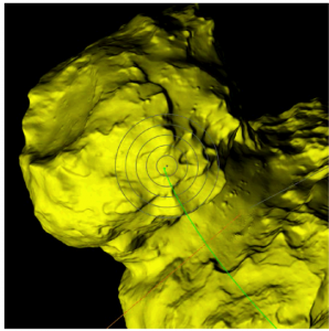 earthskyscience's tweet image. Rosetta comet craft's last wordshttp://bit.ly/2h8jG1Y
One of Rosetta's final reports was of a large object in its field of view