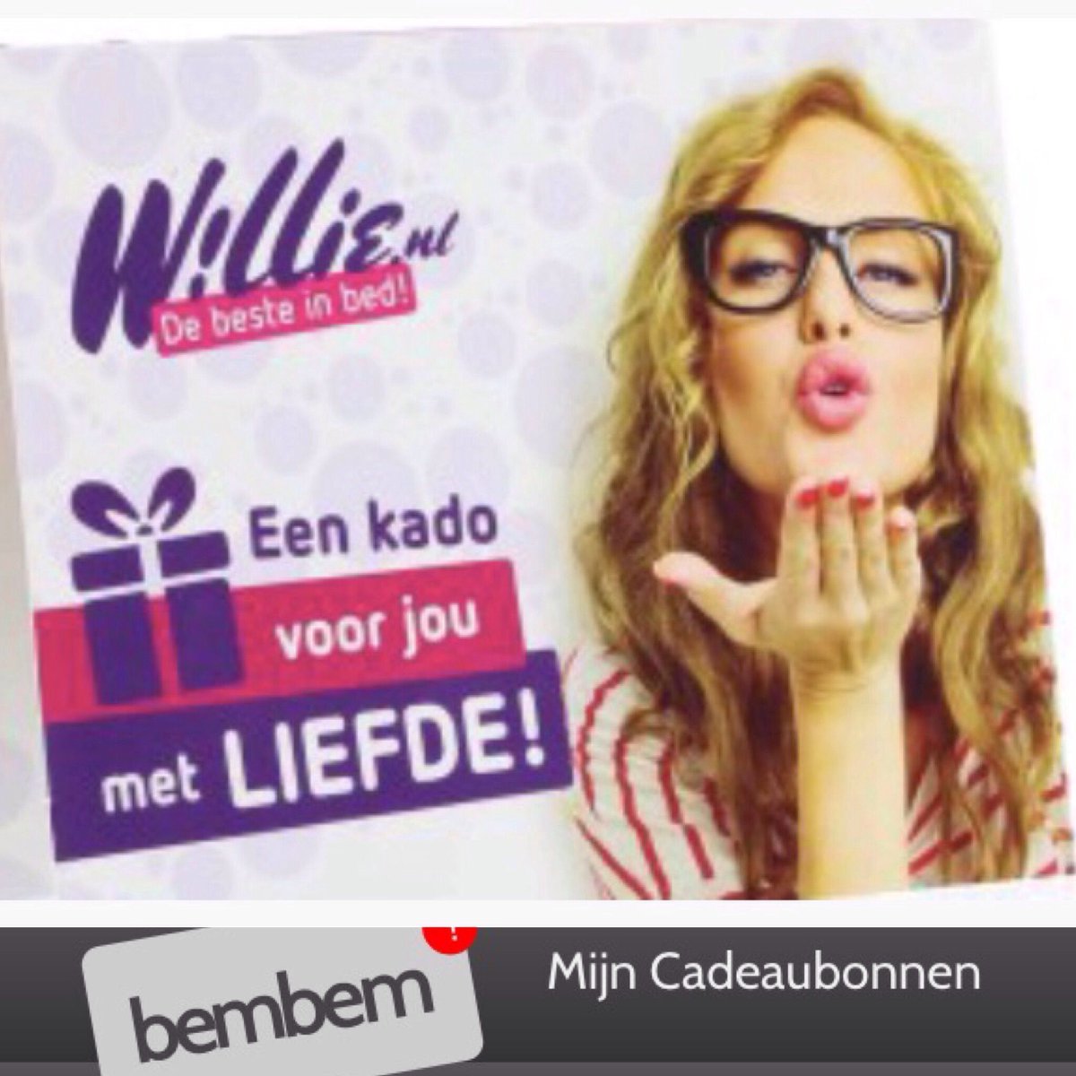 Het #bestecadeau om samen te ontdekken is een #cadeaubon van <a href="/willieshop/">Willie.nl</a>  

Meer acties? buff.ly/2gDODds

buff.ly/2gDIrSH