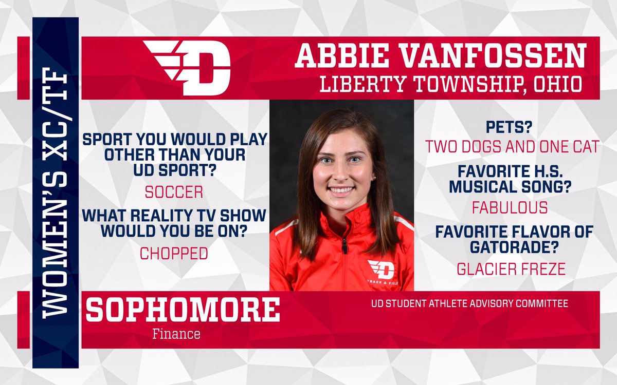 Happy last day of finals from Abbie Vanfossen, your women's XC/TF SAAC rep! 👟🏃🏻‍♀️