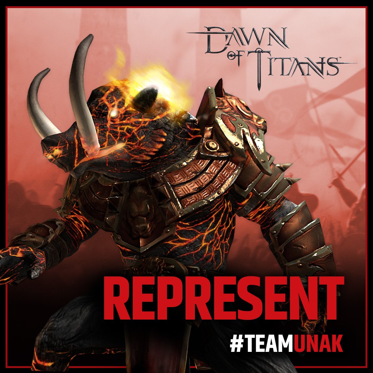 RT for a chance to win Titan, Flamehide! #TeamUnak #DawnOfTitans No Prchs ncsry. Age 13+. Ends Dec 17th 2016. Rules:pastebin.com/Be4FzHvY