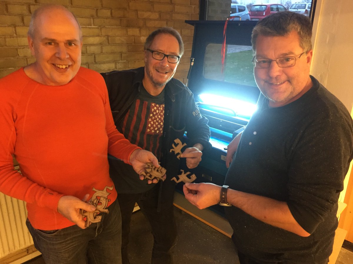 PEDUARD's tweet photo. Fabelagtig sjovt #lasercutting kursus med TEC Lyngby. Tak til deltagerne! #EduTechLab #eduARTx500 https://t.co/Hfk7o4aCYO
