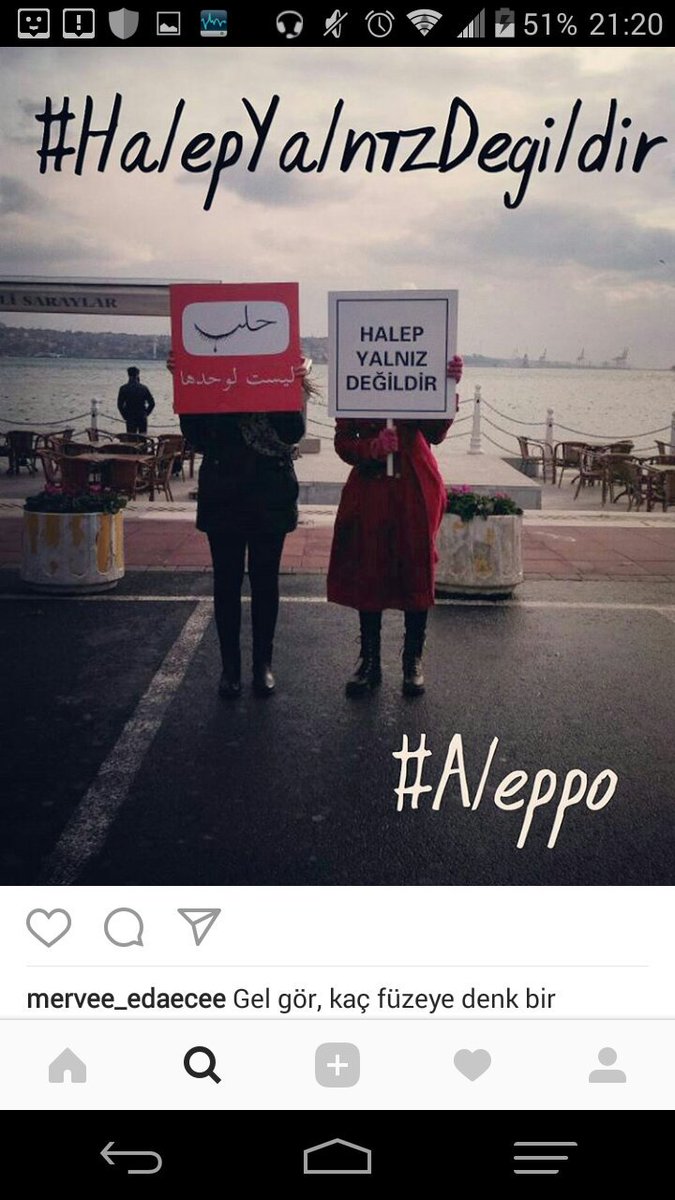 ksevgi79's tweet photo. #HALEPYALNIZDEĞİLDİR #SAVEALEPPO https://t.co/w7F0HpX88x