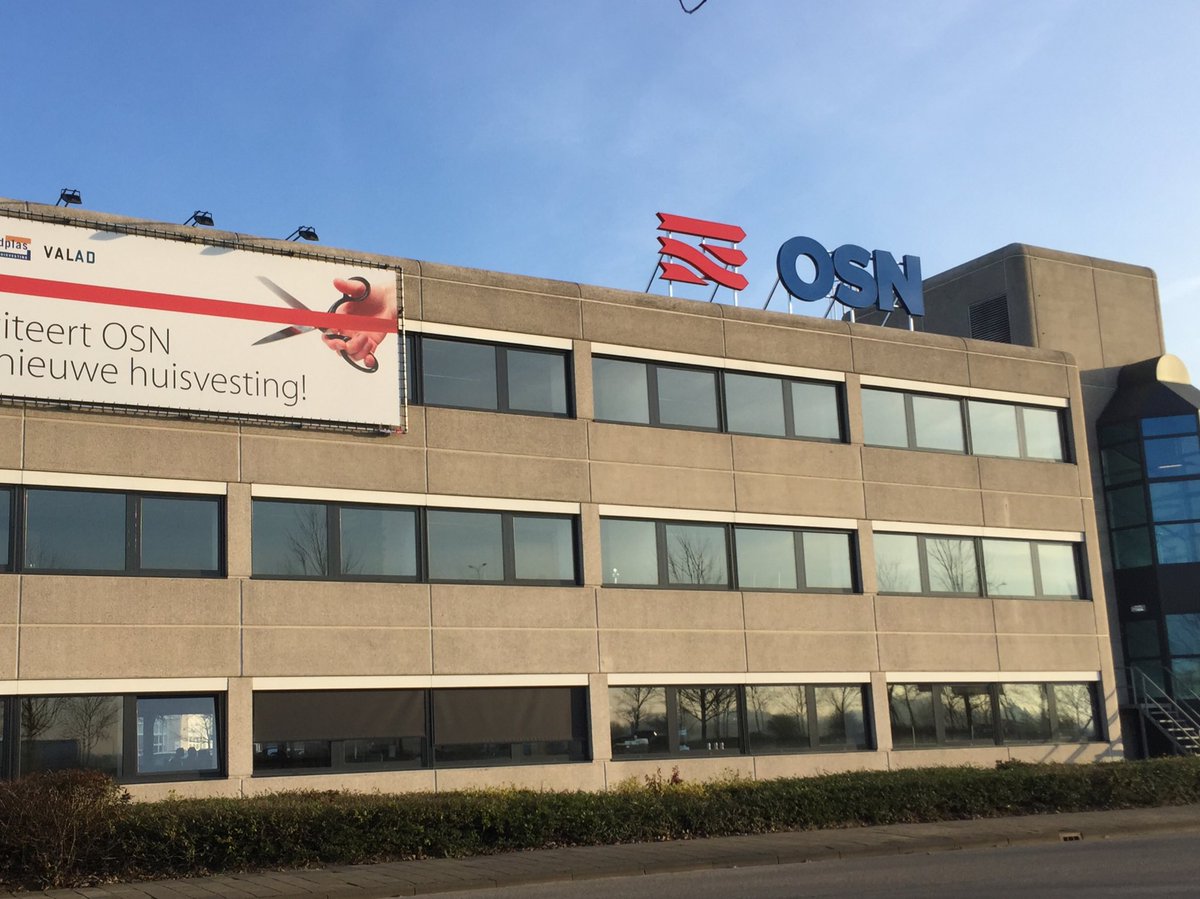 Gisteren deze mooie lichtbak van 7 meter breed voor <a href="/OSNNederlandBV/">OSN Nederland BV</a> mogen plaatsen. Klant is zeer tevreden met het resultaat! #lichtbak