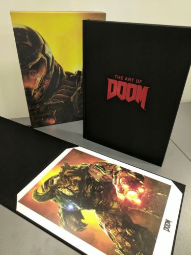 bethesda's tweet image. Holiday elves have been replaced w/ Demons. Follow + RT for a chance to win the #DOOM artbook #BethesdADVENTures bit.ly/2gWkMxF