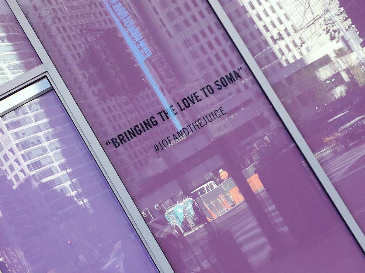 A little bit of #Scandinavia opening in the heart of SoMa #hallelujah <a href="/joeandthejuice/">JOE & THE JUICE</a> ❤️