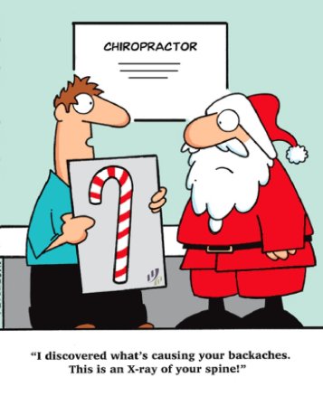 DrSangiamo's tweet photo. LOL! Even Santa needs a #chirpractor...
Happy Friday! https://t.co/S2qHzuBPsC