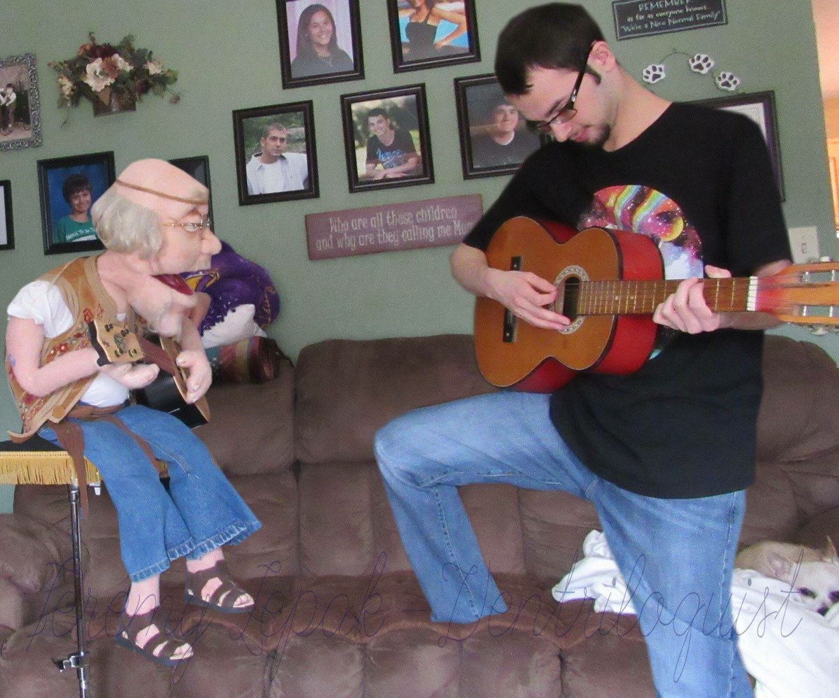 Ventriloquist Holiday variety show hosted by Jeromy Lepack featuring Christmas songs, hula hooping, opera and poetry tonight at 7 PM