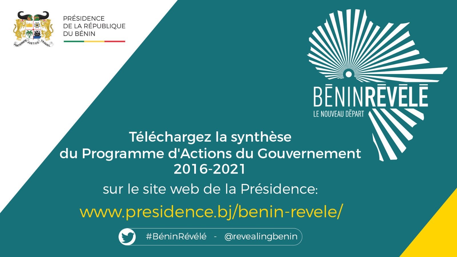 Presidence Du Benin Lisez Telechargez Partagez La Synthese Du Pagbenin Beninrevele Depuis Le Site Web De La Presidence T Co Vyxabvesra T Co 7nav0lkryx Twitter