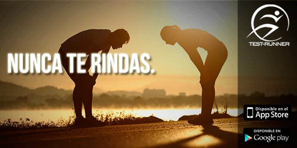 testrunner_app's tweet image. Muchos empezamos creyendo que nunca lo lograríamos y ahora decimos que nunca lo dejaríamos &amp;lt;3 Descarga nuestra App y no dejes de correr.
