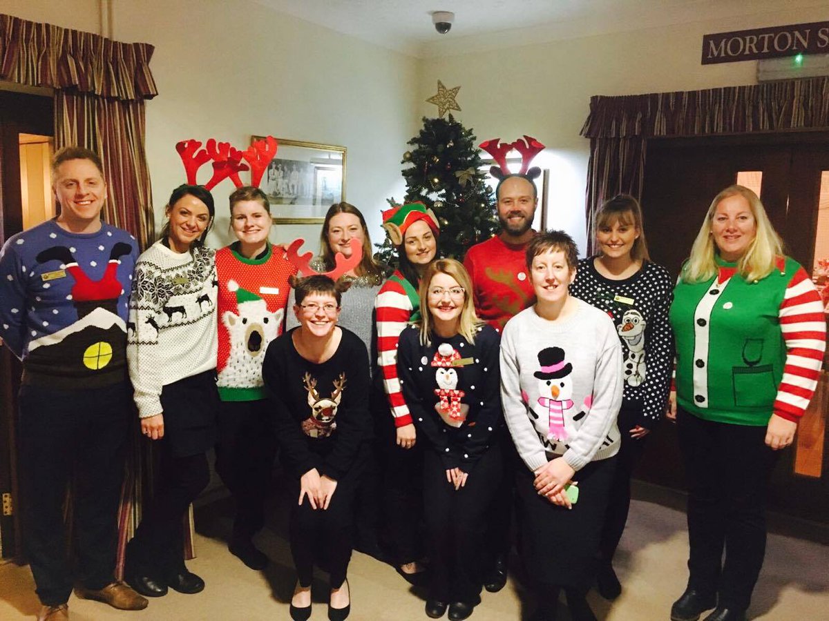 @WensumValley Staff are showing off their Christmas jumpers today! #christmasjumperday #SavetheChildren @savechildrenuk