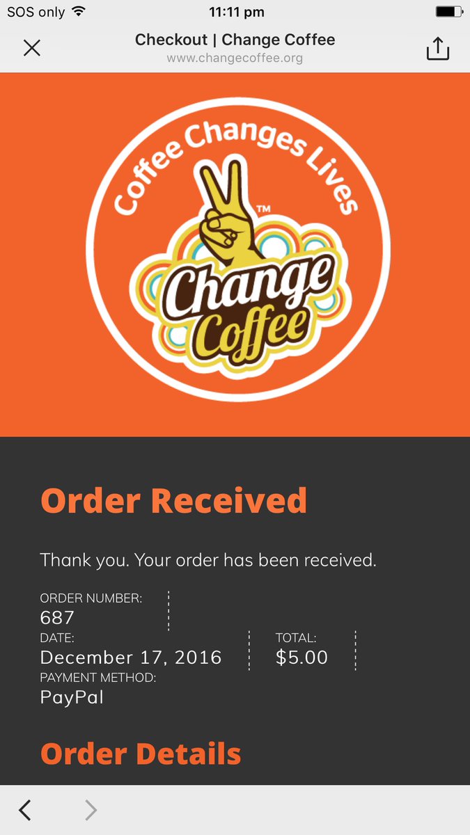 felicitytrinh's tweet photo. Better late than never! Have you donated your two cuppas? #changecoffee @ChangeCoffeeOrg https://t.co/1nnMqyc7fd