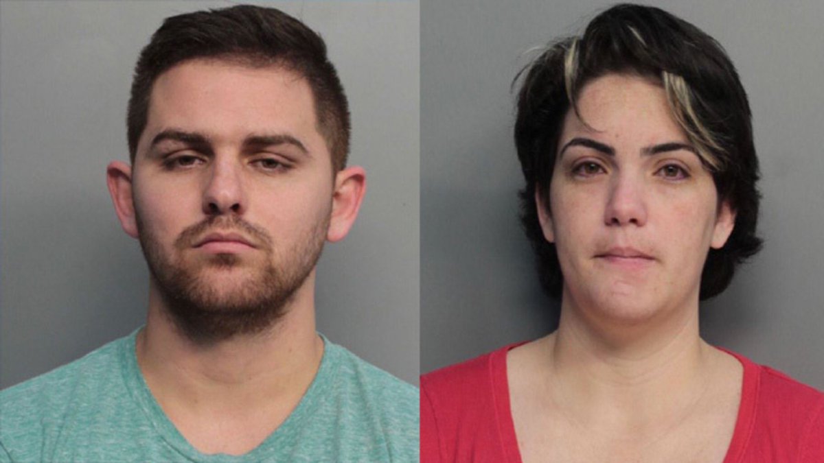 Hialeah couple arrested, charged with abusing their 2-month-old twins bit.ly/2hDTXzx https://t.co/cmEMVjuANj
