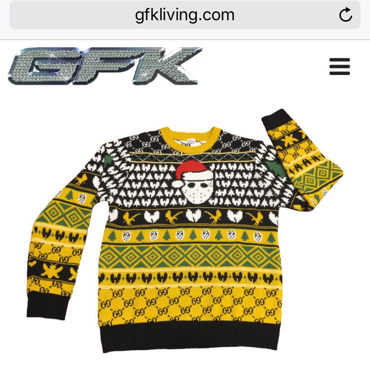 MIKE DEAN MWA on X GhostfaceKillah UGLY CHRISTMAS SWEATER 1000 LIMITED EDITION ON https t jhg3qlOKji https t 6WsYHYV7yw X