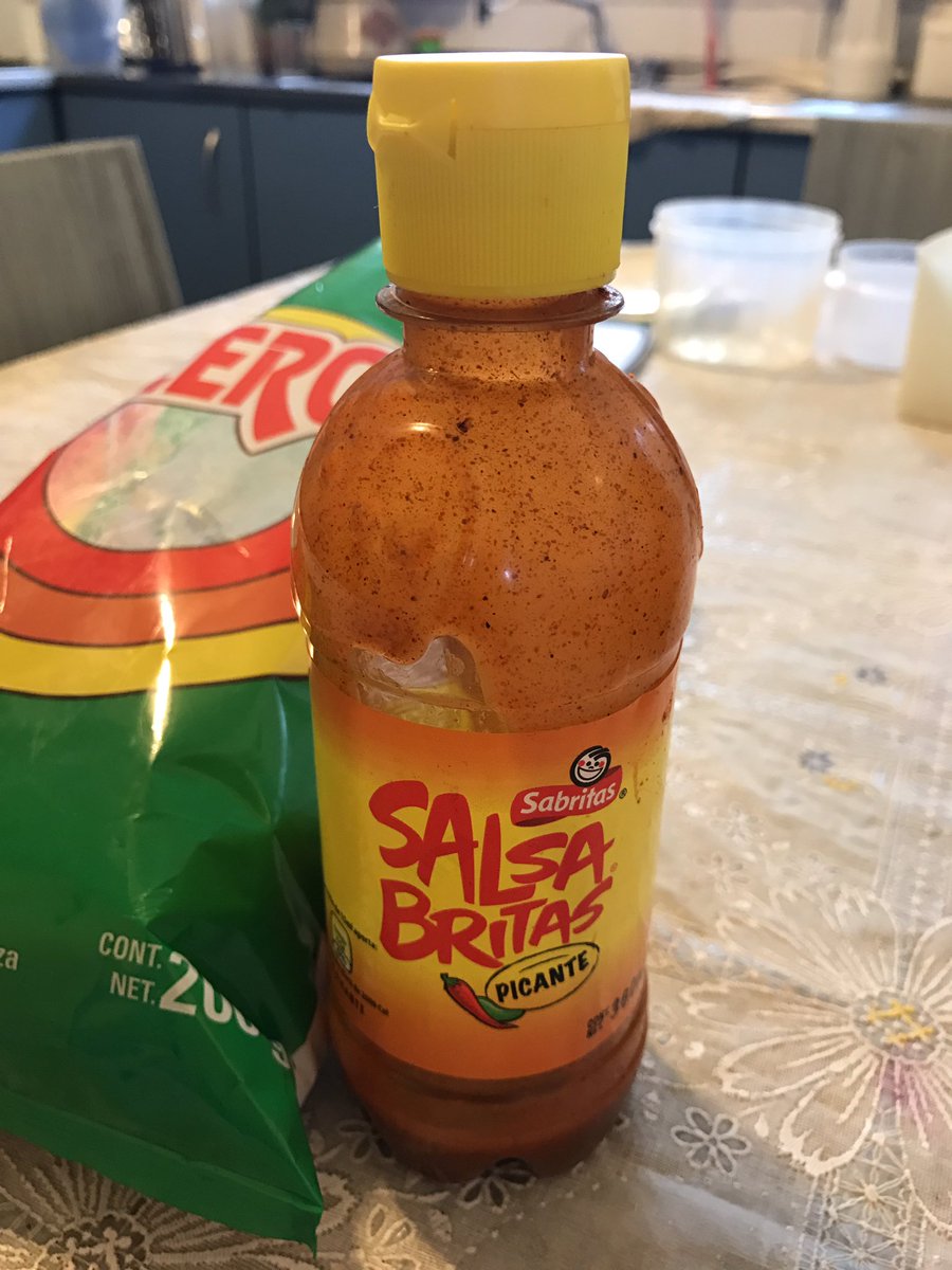 Potato Chips sold in Mexico often come with a packet of Salsa r