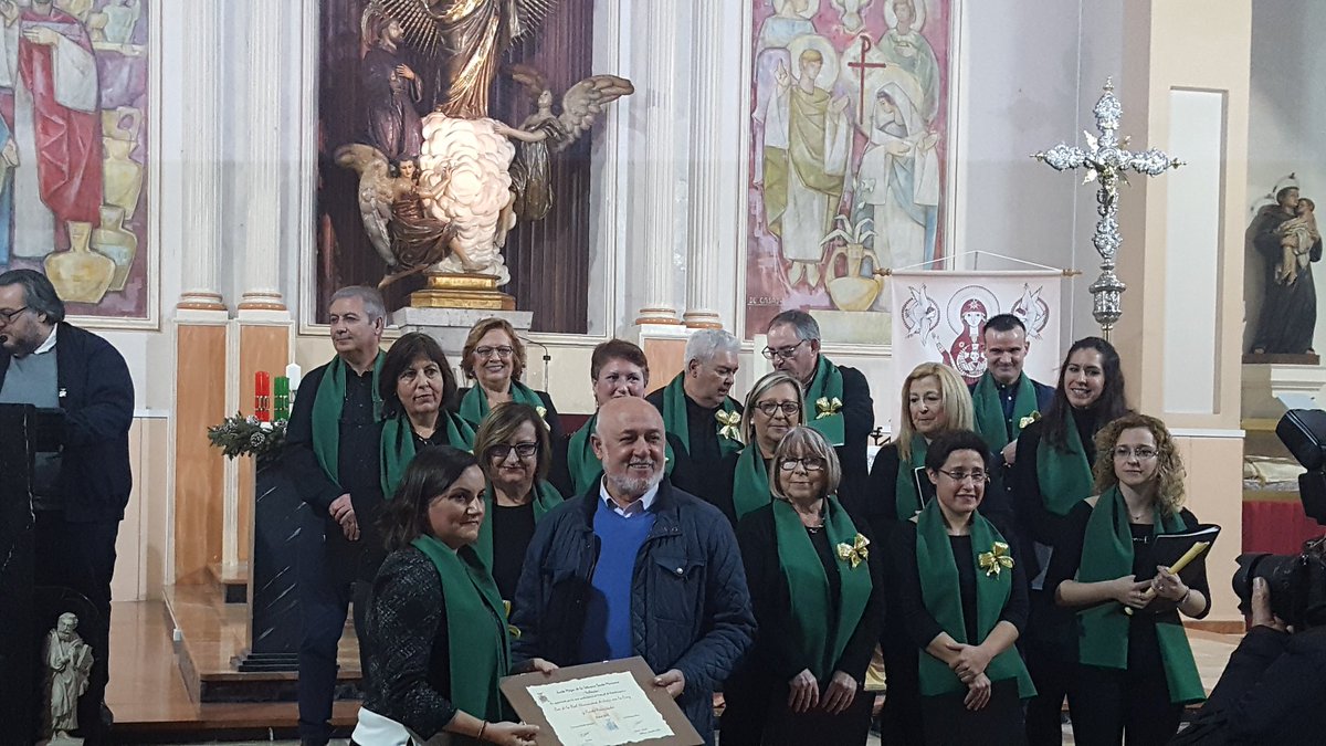 Finalitza el festival de nadalenques de <a href="/jmssmv/">Junta Mayor Semana Santa Marinera de València</a> amb la participació del cor de <a href="/HJesusConLaCruz/">RHJesusConLaCruzCR</a>