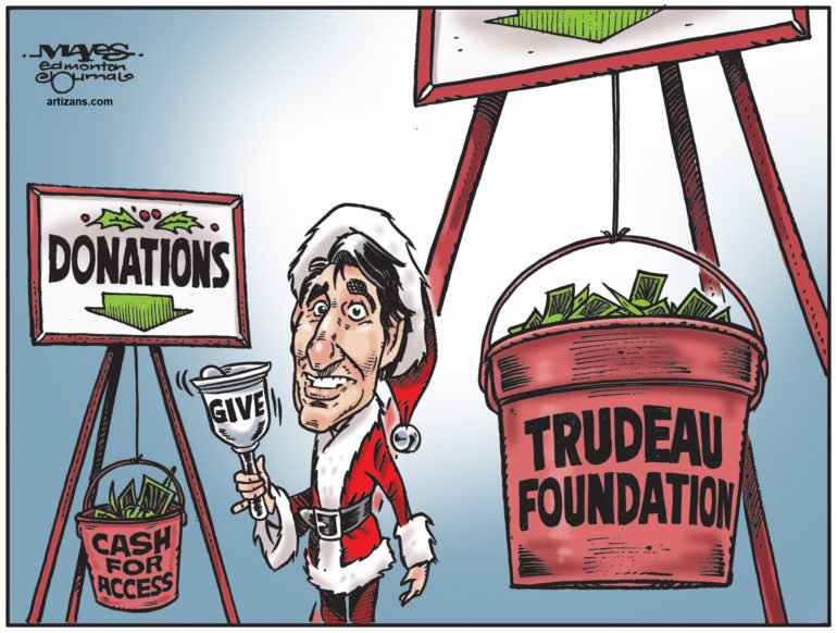 BobSaroya's tweet photo. Prime Minister Trudeau looking for all kinds of gifts this Christmas season. #cdnpoli https://t.co/L666B3iE8E