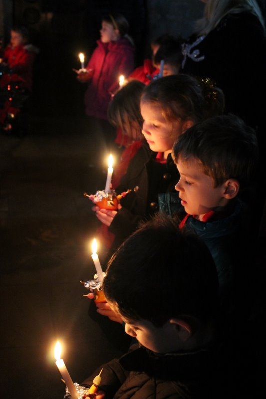 Beautiful Christingle today. It's always a magical celebration for a good cause.