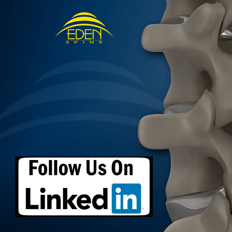 EdenSpine's tweet photo. Join us professionally on #LinkedIn for the latest Eden Spine news. https://t.co/bBgnJvNQhx https://t.co/6cNIzkFp6Y