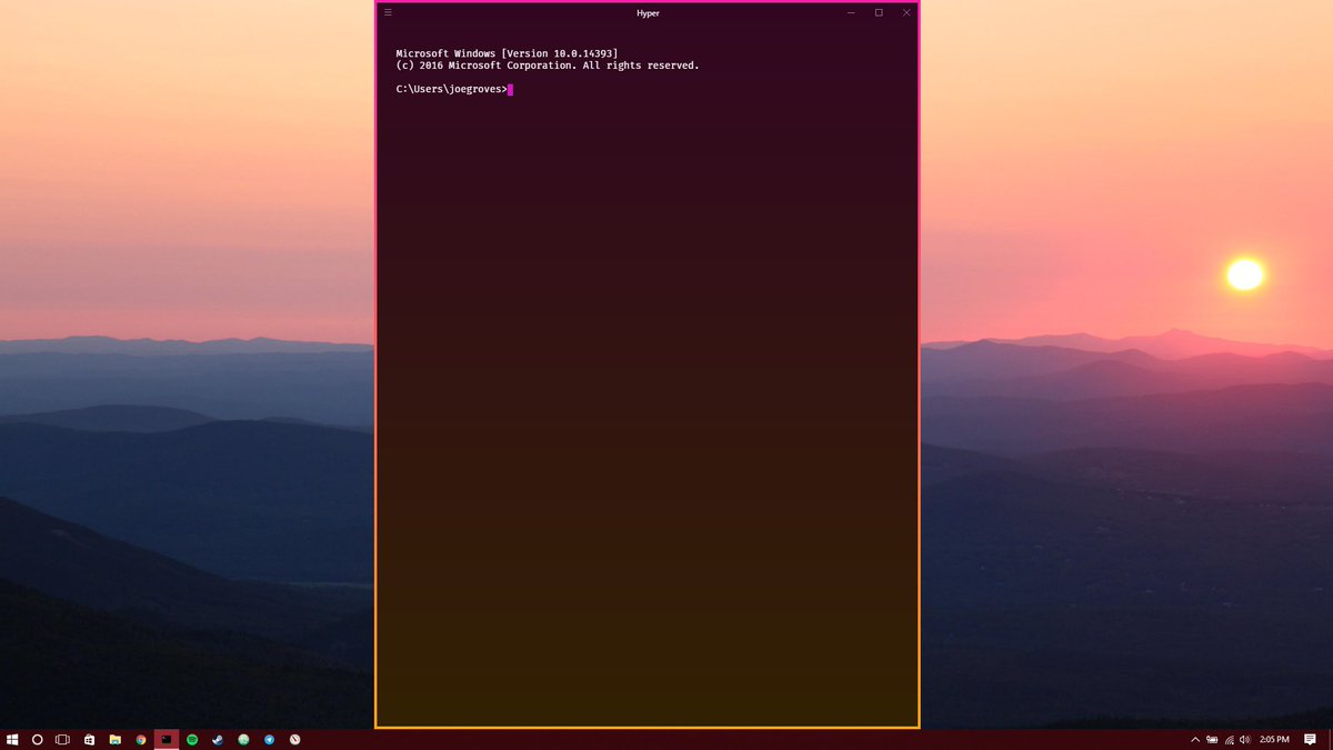 josepher_g's tweet image. @zeithq Holy shit!, Hyper is fucking amazing on Windows!, Love you guys! &amp;lt;3 #hyperterm