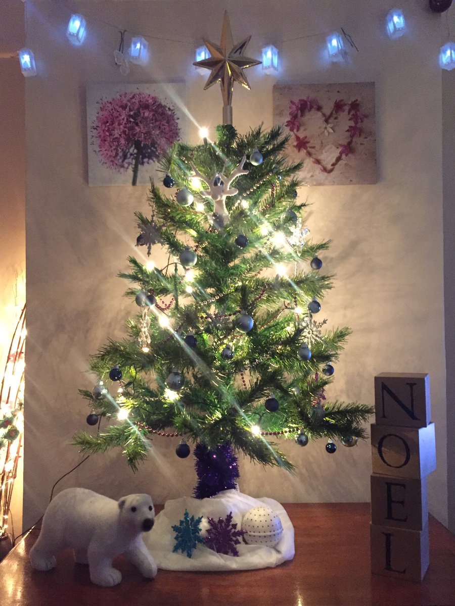callmerutland's tweet photo. Let's be honest here, our Christmas tree is beyond adorable. https://t.co/UY5qVoOirZ