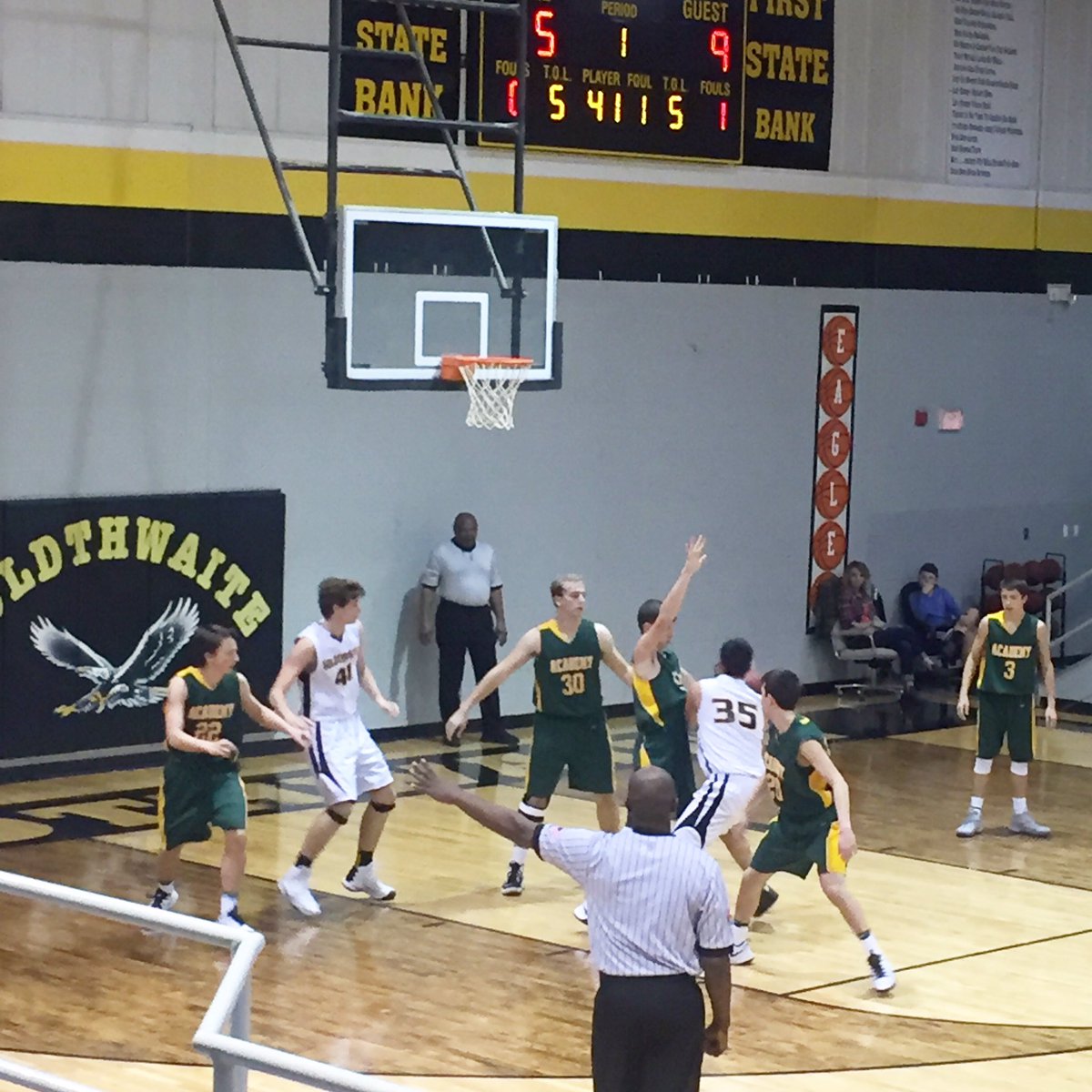 AISDBeeBoosters's tweet photo. #JVABees win over Goldthwaite, 36-32!!
#JVBBees boys worked together as a team tonight and beat Goldthwaite 60-32! #bumblebeenation https://t.co/qhKMrxZQ2X