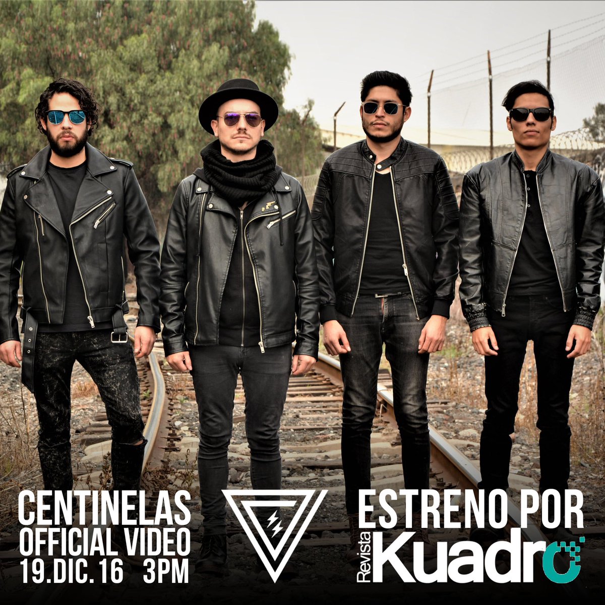 ¡Astroescuchas! Éste próximo lunes 19 se estrena nuestro nuevo video para #Centinelas en punto de las 3PM. 
#SeguimosRockeando #Centinelas