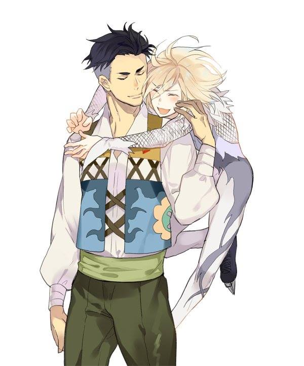 MundodelYaoi's tweet photo. Como veo a yurio y otabek // Como las fans de J.J los ven :v https://t.co/xi6hEDwkgB